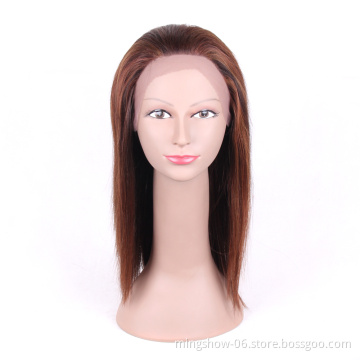 Original virgin human hair wigs 100% human hair cap wig